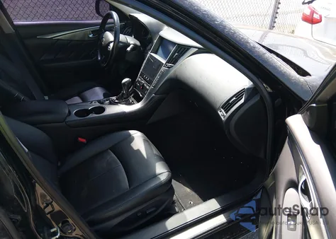 2014 Infiniti Q50 Premium/Sport из США, поврежденный, VIN JN1BV7APXEM684234